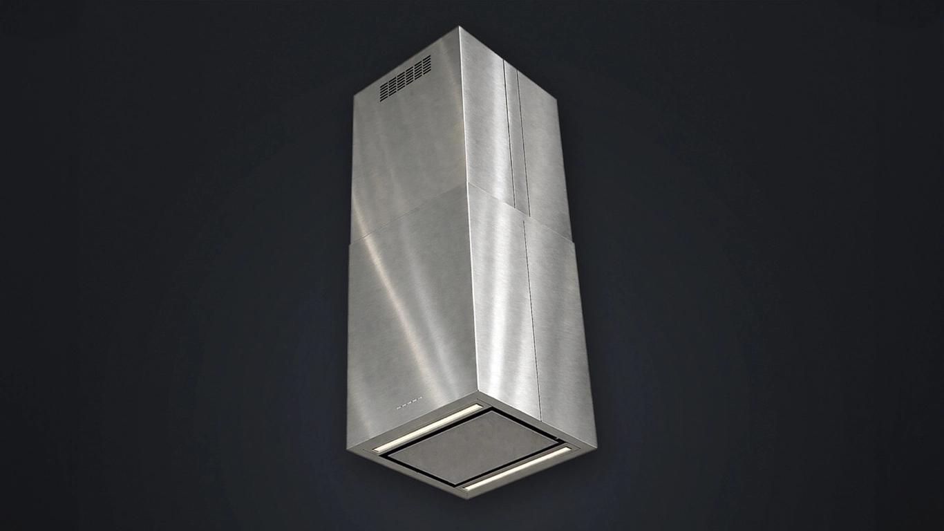 Coifa de ilha cube